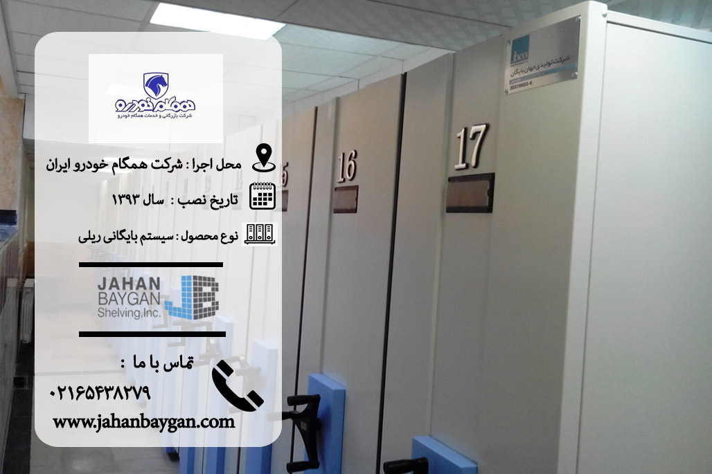 بایگانی اسناد شرکت همگام خودرو تهران6