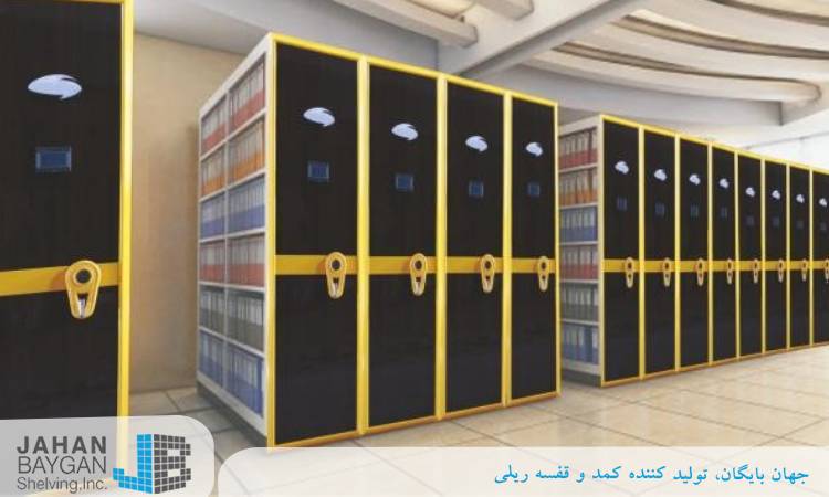 نصب قفسه ریلی مکانیکی در تهران