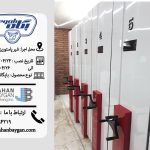 قفسه ریلی شیر پاستوریزه پگاه