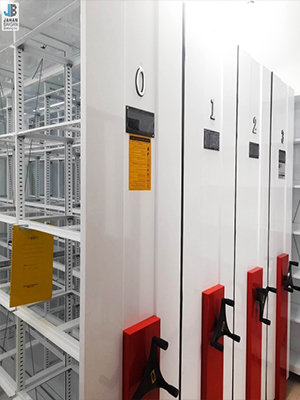 قفسه بایگانی ریلی پوشه آویز